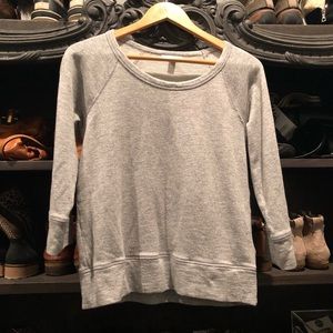 James Perse Gray Sweatshirt
